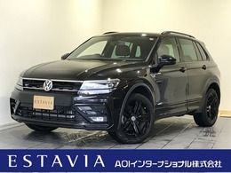 フォルクスワーゲン ティグアン TDI 4モーション Rライン ブラックスタイル ディーゼルターボ 4WD 1オーナ/ACC/DCC/黒革/19AW/ナビTV/ETC