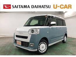 ダイハツ ムーヴキャンバス 660 ストライプス Gターボ 4WD 大画面ナビ　LED　両側パワスラドア