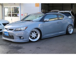 米国サイオン tC 車高調社外19インチ社外マフラーストレート 