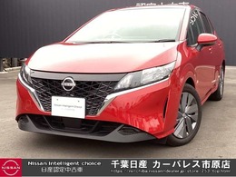 日産 ノート 1.2 X 当社試乗車アップ・純正9インチメモリナビ