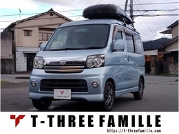 ダイハツ アトレーワゴン 660 カスタムターボRS 社外アルミ ルーフキャリア付