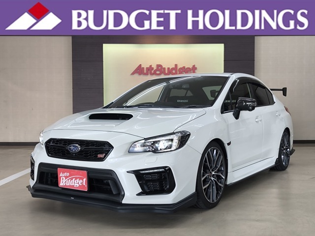 R1年式WRX STI タイプS 6MT 禁煙車 入荷いたしました！STIエアロ BRIDEバケットシート FUJITSUBOマフラー 車高調 その他にも多数手が加えられております！アドバンスドセーフティPKG等、安全装備も充実の一台です♪