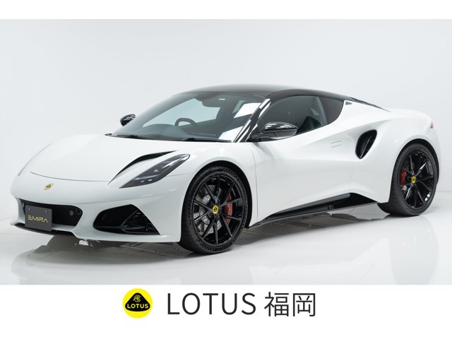 新車保証に加え、ロータス福岡の延長保証を+2年おつけします。デモカーアップのEMIRA 2.0 First Edition。Dampers整キットを組み込み済。純正よりも車高を落とすことが可能です。