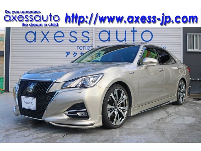 トヨタ クラウンアスリート ハイブリッド 2.5 G 2016年 10.6万