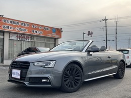 アウディ A5カブリオレ 2.0 TFSI クワトロ 4WD ヒーター付P革シート Bカメラ ETC ドラレコ