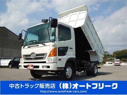 日野自動車 レンジャー 4トン深ダンプ　土砂禁　8.2立米　ETC 積載量3350kg　4tフカダンプ　坂道発進補助