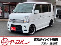 スズキ エブリイワゴン 660 PZターボ ローダウン　社外15インチアルミ