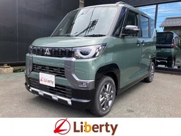 三菱 デリカミニ 660 G プレミアム 4WD 届出済未使用車 両側電動 電子パーキング