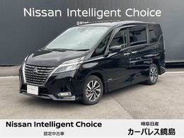 日産 セレナ 2.0 ハイウェイスター V 移動物検知全周囲カメラ　後席TVモニター