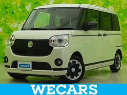 ダイハツ ムーヴキャンバス 660 G ブラックアクセントVS SAIII 新品タイヤ/純正 8インチ SDナビ/衝突安全