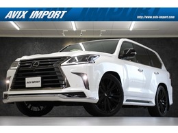 レクサス LX 570 ブラック シークエンス 4WD 5人乗り モデリスタエアロ＆マフラ- 茶革