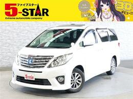 トヨタ アルファードハイブリッド 2.4 SR 4WD プレミアムサウンド Wサンルーフ 後席M