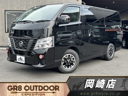 日産 NV350キャラバン 2.0 プレミアムGX ブラックギア ロングボディ 全方位カメラ プッシュS 純正15inアルミ