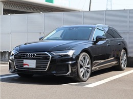 アウディ A6アバント 55 TFSI クワトロ デビューパッケージ 4WD 20AW　レザーシート　LEDライト