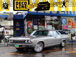 シボレー シェベル シェベルワゴン　350 3AT　3ナンバー ウッドH　3連メーター
