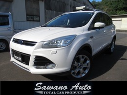 フォード クーガ タイタニアム 4WD ターボIC革シート禁煙車ムーンルーフHID