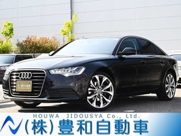 アウディ A6 2.8 FSI クワトロ 4WD 買取車 禁煙 茶革 BOSE 21AW ナビ TV ETC