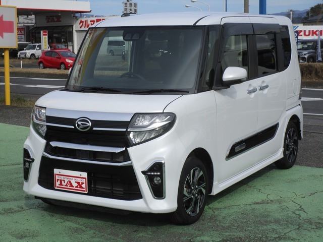 令和3年11月登録　タントカスタム・Xスタイルセレクション　走行18200キロ　車検9年10月まで　禁煙車　☆被害軽減ブレーキ、両側パワスラ、ナビ/フルセグ、Bカメラ、Bluetooth、左右シートヒーター、LEDヘッドランプ