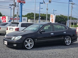 トヨタ アリスト 3.0 V300 /黒革シート/サンルーフ/車高調/社外アルミ