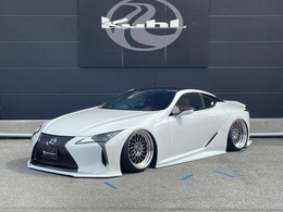 レクサス LC 500 Lパッケージ KUHL3点エアロ装着済み/フロントディフュー