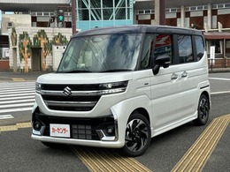スズキ スペーシア 660 カスタム ハイブリッド XSターボ 届出済未使用車　両側パワースライドドア