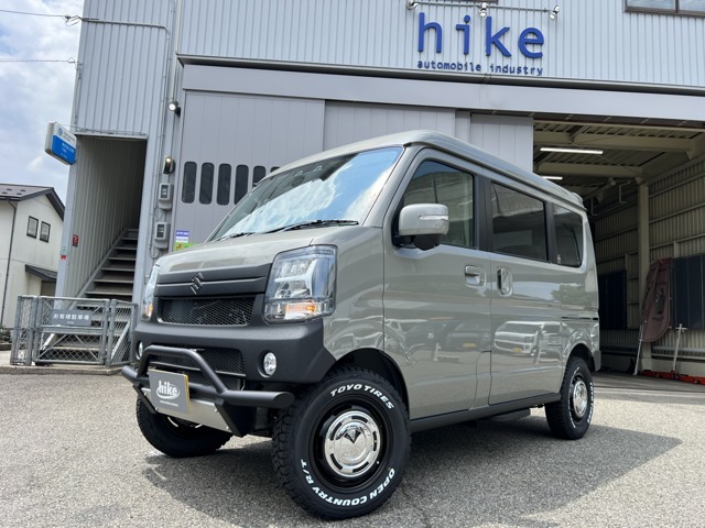 4WD　40mmリフトアップ　ラプター塗装仕様　バンパーガード　前後ABS製ショートバンパー　DEANクロスカントリー　TOYOオプカンRT　165/80R14　エーミング＆アライメント調整実施