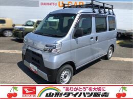 ダイハツ ハイゼットカーゴ 660 デラックス SAIII ハイルーフ 4WD 4WD　スマートアシスト　FM/AMラジ