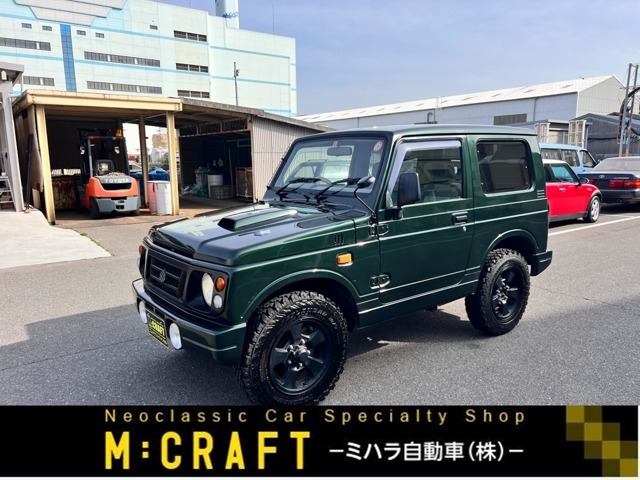 スズキ　ジムニー　ランドベンチャー　3ATの4WDです。2WDと4WDは走行中も切換え可能です。