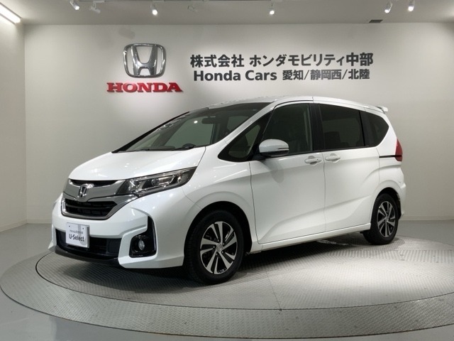 全国納車可 第三者機関証明書付 最長5年保証 ワンオ-ナ- ナビVXM-195VFI TV Rカメラ CD録音 BTオ-ディオ DVD Rモニタ-ETC VSA装備のフリード Gホンダセンシング入庫！