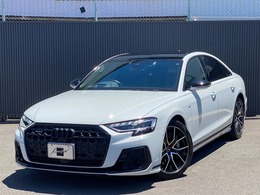 アウディ A8 55 TFSI クワトロ 4WD Sライン＆ブラックスタイリングPKG　パノラ