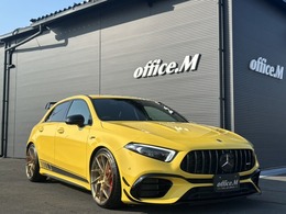 メルセデスAMG Aクラス A45 S 4マチックプラス エディション1 4WD アクラポ可変マフラー　KWサスペンション