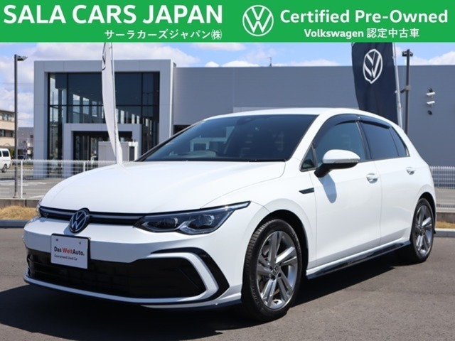 golf8 RラインWhite Volkswagen Golf サンルーフ付き