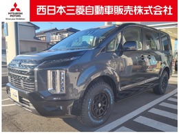 三菱 デリカD：5 2.2 シャモニー 電動サイドステップ装着車 ディーゼルターボ 4WD カスタム仕様 弊社FCレンタカー Mナビ TV