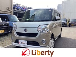 ダイハツ ムーヴキャンバス 660 X メイクアップ リミテッド SAIII 衝突軽減B 社外ナビ TV パノラマモニター E