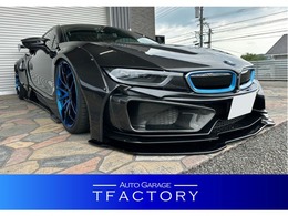 BMW i8 ベースモデル LBーWorksフルエアロ/HDDナビ(8.8インチ)・