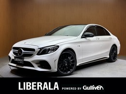 メルセデスAMG Cクラス C43 4マチック 4WD パノラマSR BカメラACC HUD 赤革 シートH