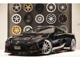 レクサス LC 500 アヴィエーション ADV.1　ARMYTRIXマフラー　BLITZエアロ