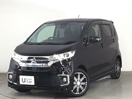 三菱 eKカスタム 660 T セーフティパッケージ 衝突軽減ブレーキ・フルセグ・メモリナビ・