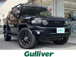 トヨタ FJクルーザー 4.0 カラーパッケージ 4WD 純正ナビ/社外アルミ/ルーフキャリア/バッ