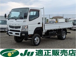 三菱ふそう キャンター 4WD 2t 平ボディ 高床