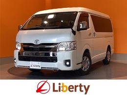 トヨタ ハイエース 2.7 DX ロング ミドルルーフ 衝突軽減B 純正ナビ 全周囲カメラ ETC スマ