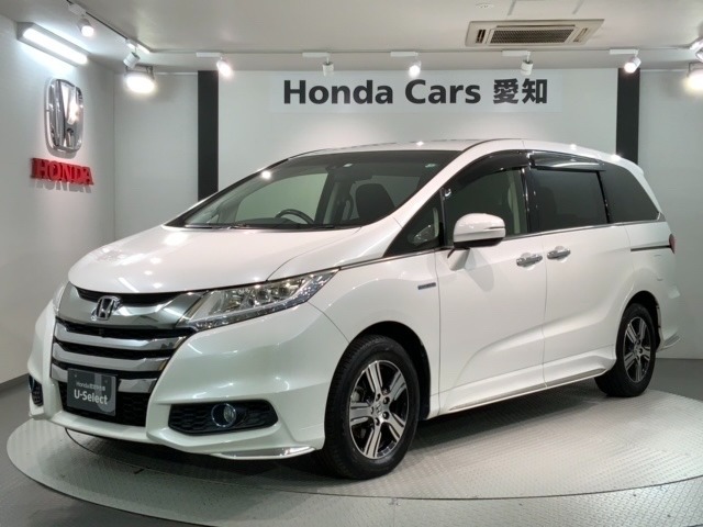 全国納車可 第三者機関証明書付 Honda SENSING 1年保証 純正ナビ フルセグ Rカメラ マルチビュ- BTオ-ディオ DVD装備のオデッセイハイブリッド アドバンスドパッケージ入庫！