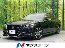 トヨタ クラウン ハイブリッド 2.5 RS アドバンス 衝突軽減装置　禁煙車　革シート　ETC