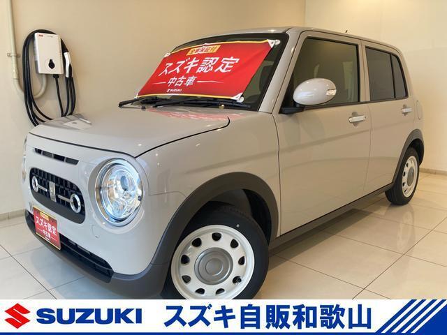 女性に人気のラパンはエネチャージ搭載で低燃費♪ おしゃれなアルトラパン　LC　X　ディスプレイオーディオ付き　入荷！
