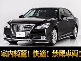 トヨタ クラウンマジェスタ 3.5 Fバージョン 禁煙/Pサウンド/黒本革/360度カメラ/OP18AW