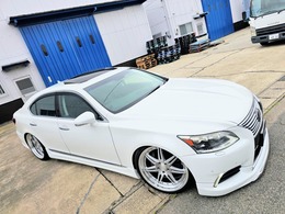 レクサス LS 460 バージョンL フルエアロエアサスキット21リアエンタ