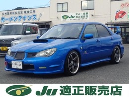 スバル インプレッサ 2.0 WRX WRリミテッド 2005 4WD 5MT TEIN車高調 バックカメラ 社外マフラー