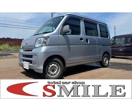 ダイハツ ハイゼットカーゴ 660 デラックス ハイルーフ 4WD 車検整備2年　5速MT両側スライドキーレス