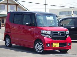 ホンダ N-BOX 660 カスタムG Lパッケージ 4WD 純正アルミホイール・純正ナビ・冬ワイパー