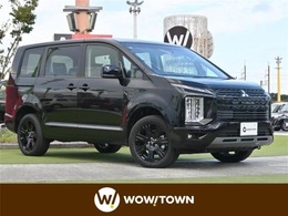 三菱 デリカD：5 2.2 シャモニー 電動サイドステップ非装着車 ディーゼルターボ 4WD 登録済未使用車　ALPINE11型ナビ　マルチア